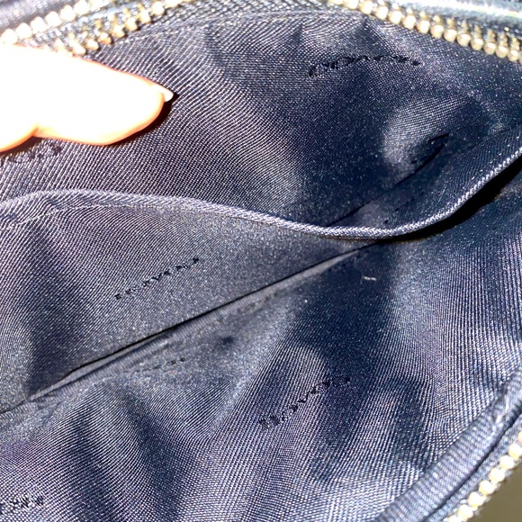 Coach Sadie Crossbody Silver Pebble Leather - Picture 8 of 9